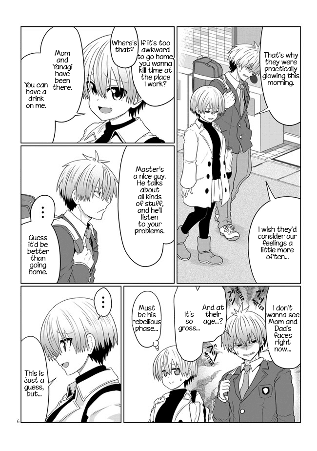 Uzaki-chan wa Asobitai! Chapter 81 page 6 - Chapter 81: Kouhai and Troubled Younger Brother