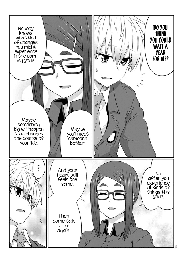 Uzaki-chan wa Asobitai! Chapter 82 page 11 - Chapter 82: Kouhai and Younger Brother In Love