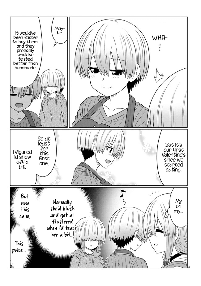Uzaki-chan wa Asobitai! Chapter 85 page 3 - Chapter 85: Kouhai and Valentine's Day 1
