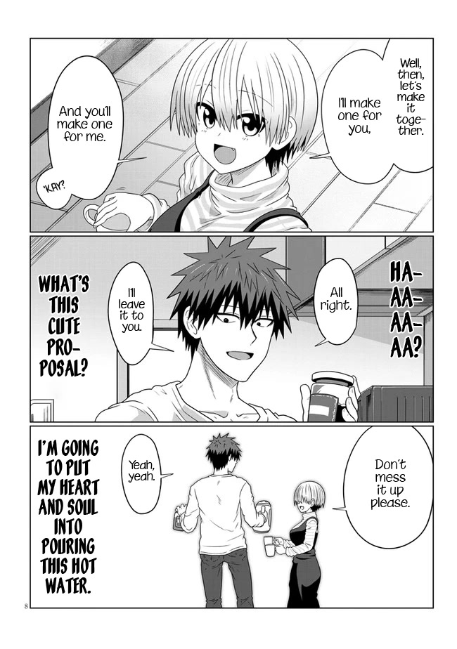 Uzaki-chan wa Asobitai! Chapter 86 page 8 - Chapter 86: Kouhai and Valentine's Day 2