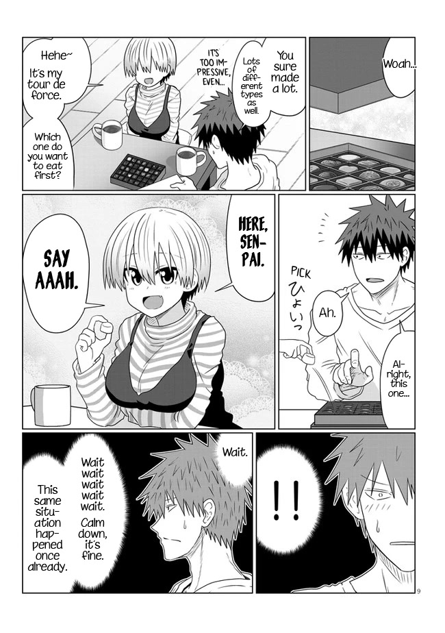 Uzaki-chan wa Asobitai! Chapter 86 page 9 - Chapter 86: Kouhai and Valentine's Day 2
