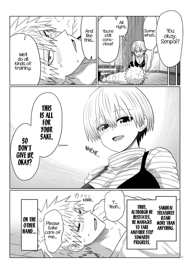 Uzaki-chan wa Asobitai! Chapter 87 page 11 - Chapter 87: Kouhai and Valentine's Day 3