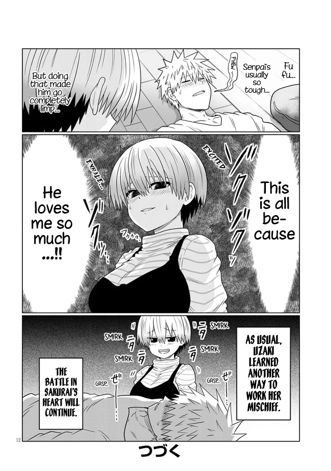 Uzaki-chan wa Asobitai! Chapter 87 page 12 - Chapter 87: Kouhai and Valentine's Day 3