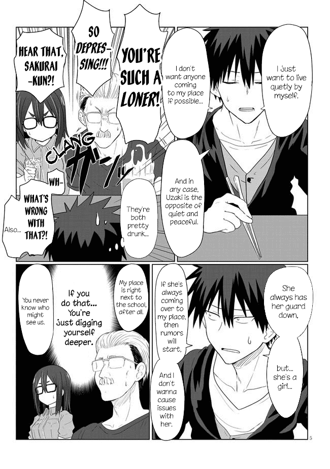 Uzaki-chan wa Asobitai! Chapter 9 page 5 - Chapter 9: Kouhai and Yakiniku