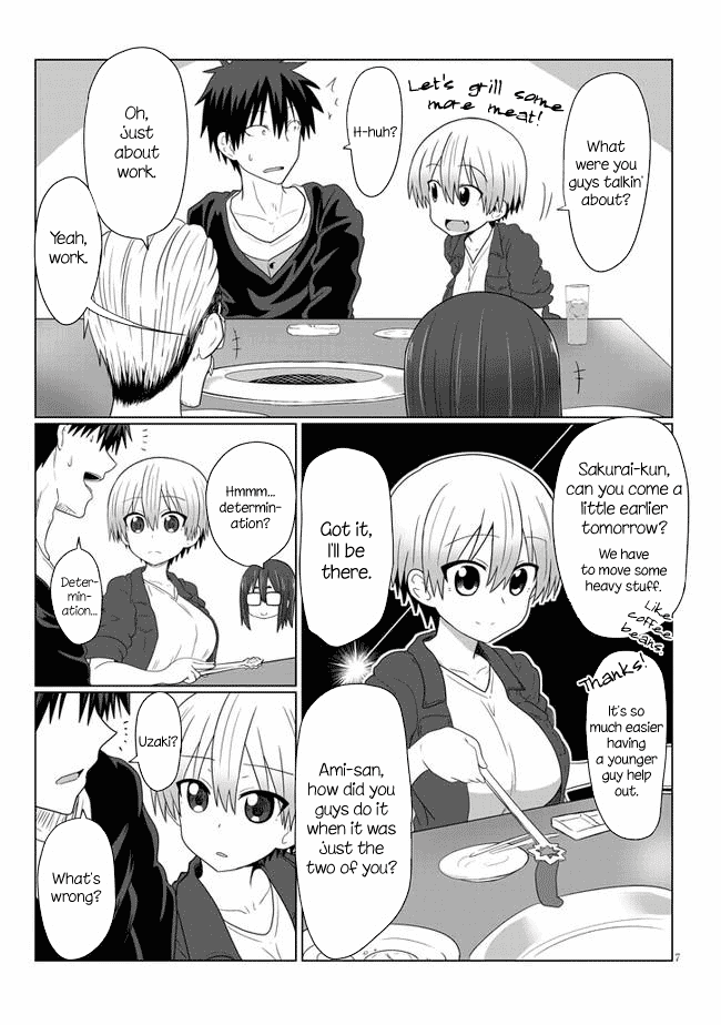 Uzaki-chan wa Asobitai! Chapter 9 page 7 - Chapter 9: Kouhai and Yakiniku