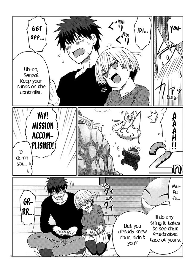 Uzaki-chan wa Asobitai! Chapter 90 page 10 - Chapter 90: Kouhai and White Day 1