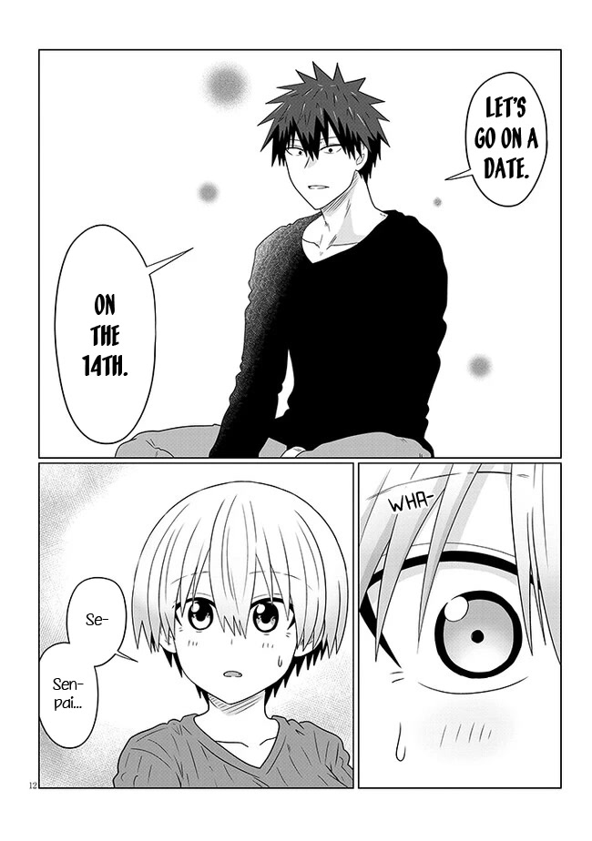 Uzaki-chan wa Asobitai! Chapter 90 page 12 - Chapter 90: Kouhai and White Day 1