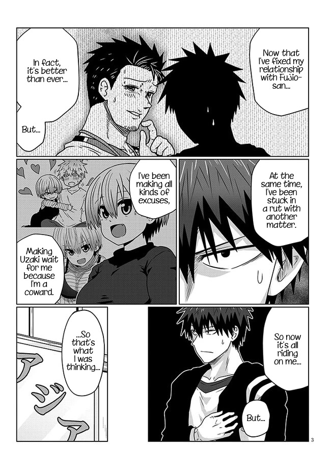 Uzaki-chan wa Asobitai! Chapter 90 page 3 - Chapter 90: Kouhai and White Day 1