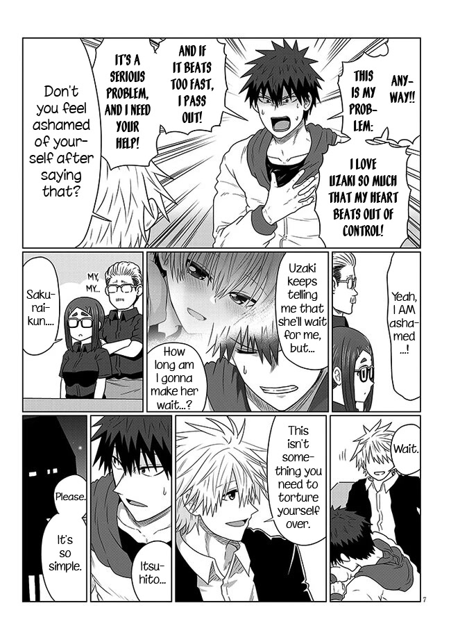 Uzaki-chan wa Asobitai! Chapter 90 page 7 - Chapter 90: Kouhai and White Day 1