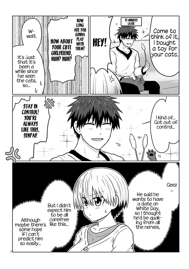 Uzaki-chan wa Asobitai! Chapter 91.1 page 2 - Chapter 91.1: Kouhai and White Day 2 (Part 1)