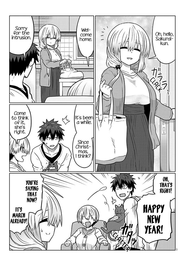 Uzaki-chan wa Asobitai! Chapter 91.1 page 3 - Chapter 91.1: Kouhai and White Day 2 (Part 1)