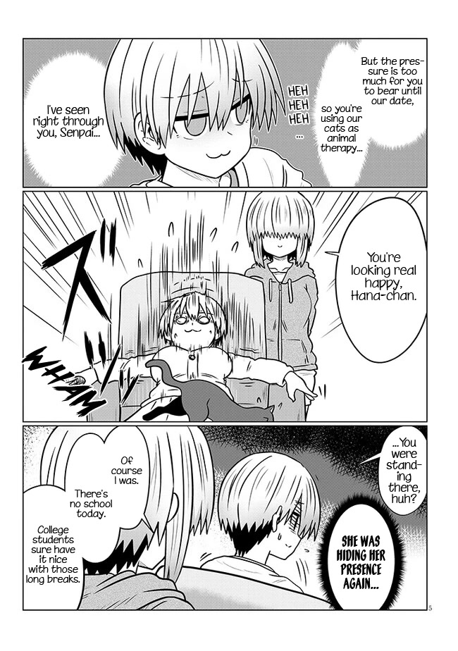 Uzaki-chan wa Asobitai! Chapter 91.1 page 5 - Chapter 91.1: Kouhai and White Day 2 (Part 1)