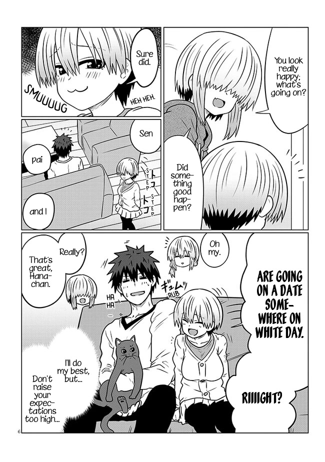 Uzaki-chan wa Asobitai! Chapter 91.1 page 6 - Chapter 91.1: Kouhai and White Day 2 (Part 1)