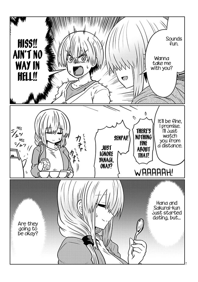 Uzaki-chan wa Asobitai! Chapter 91.1 page 7 - Chapter 91.1: Kouhai and White Day 2 (Part 1)