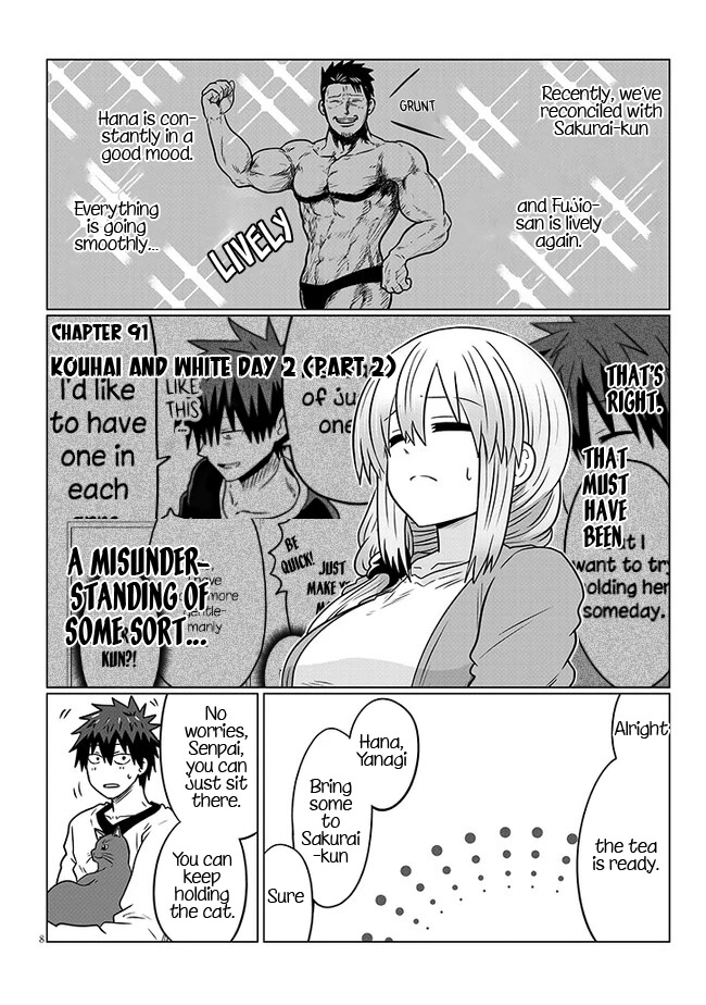Uzaki-chan wa Asobitai! Chapter 91.2 page 1 - Chapter 91.2: Kouhai and White Day 2 (Part 2)