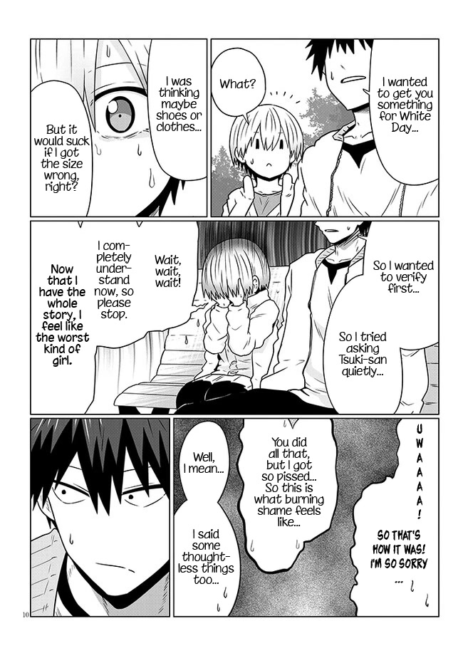 Uzaki-chan wa Asobitai! Chapter 92 page 10 - Chapter 92: Kouhai and White Day 3