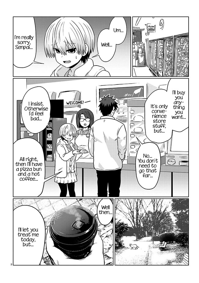 Uzaki-chan wa Asobitai! Chapter 92 page 8 - Chapter 92: Kouhai and White Day 3