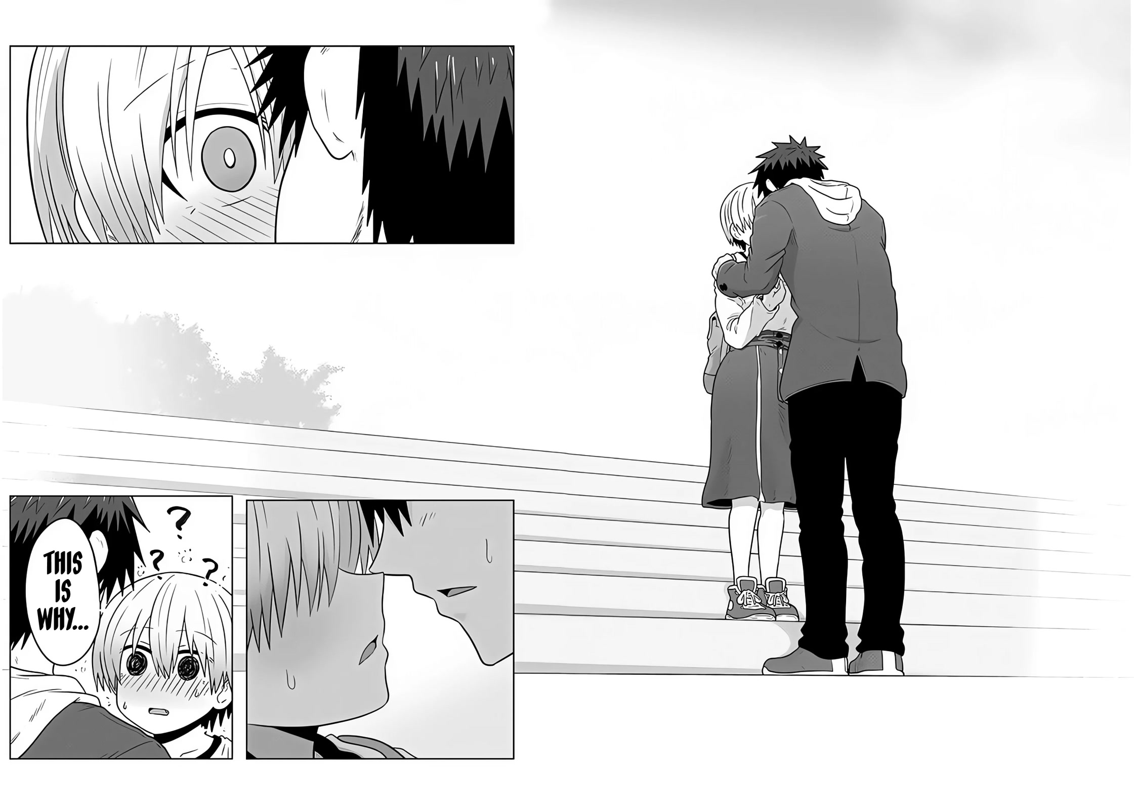 Uzaki-chan wa Asobitai! Chapter 93 page 12 - Chapter 93: Kouhai and White Day 4