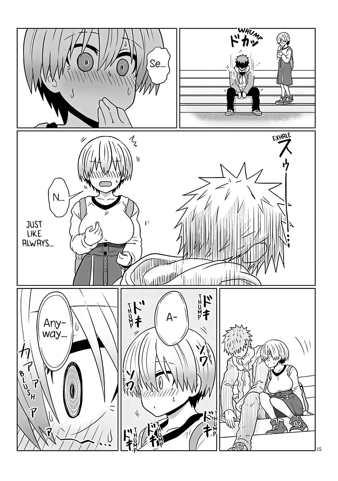Uzaki-chan wa Asobitai! Chapter 93 page 14 - Chapter 93: Kouhai and White Day 4