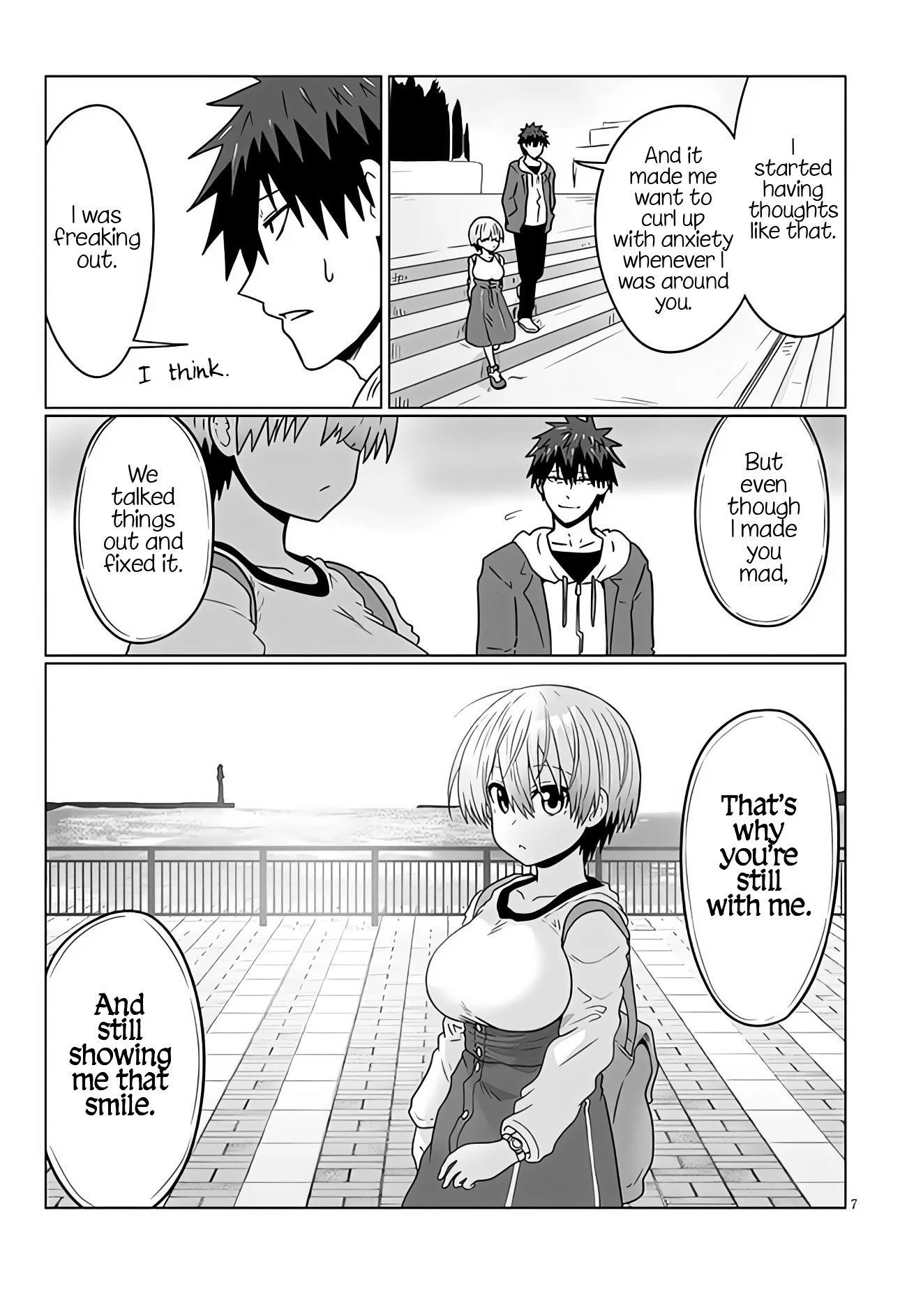 Uzaki-chan wa Asobitai! Chapter 93 page 7 - Chapter 93: Kouhai and White Day 4