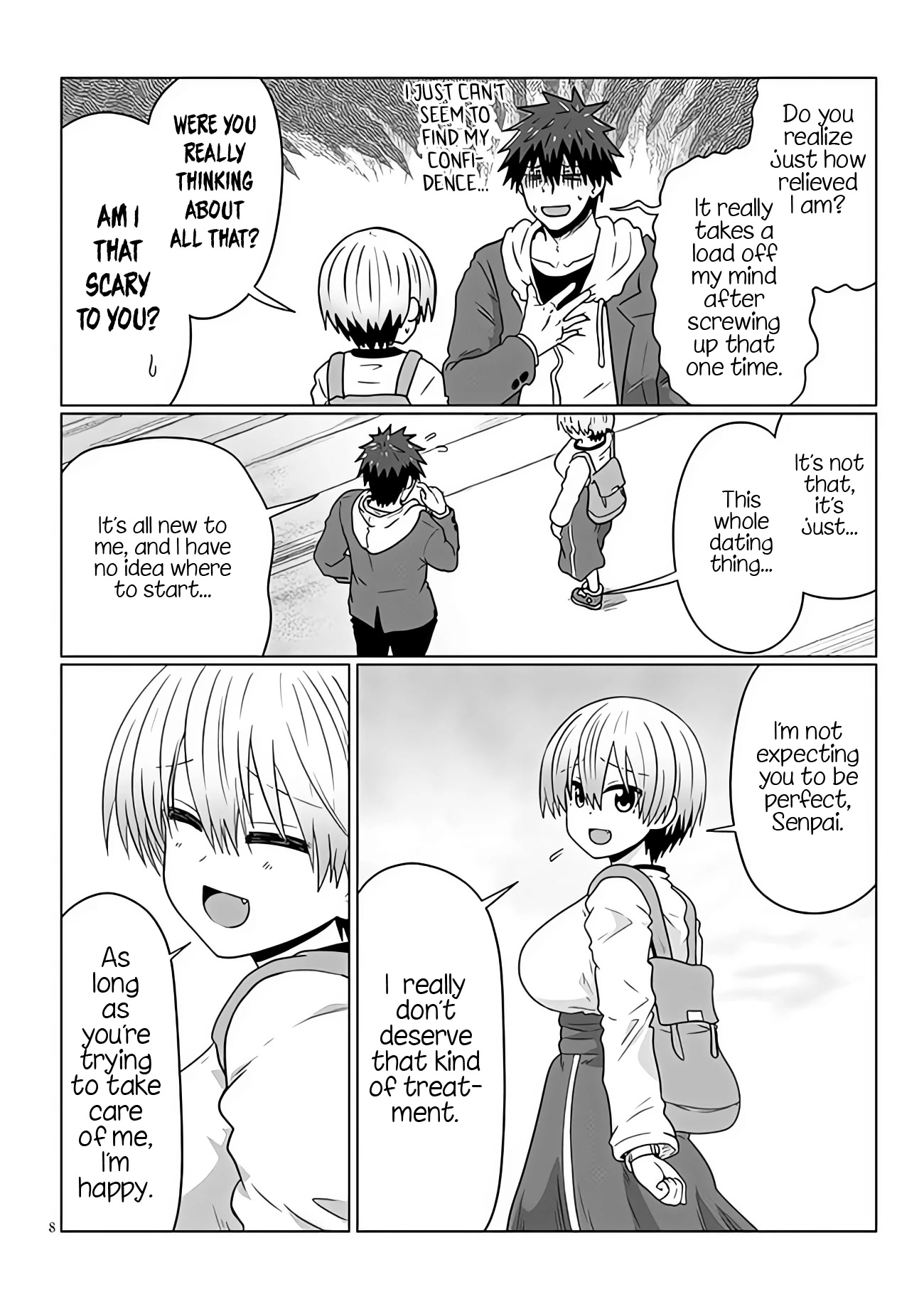 Uzaki-chan wa Asobitai! Chapter 93 page 8 - Chapter 93: Kouhai and White Day 4