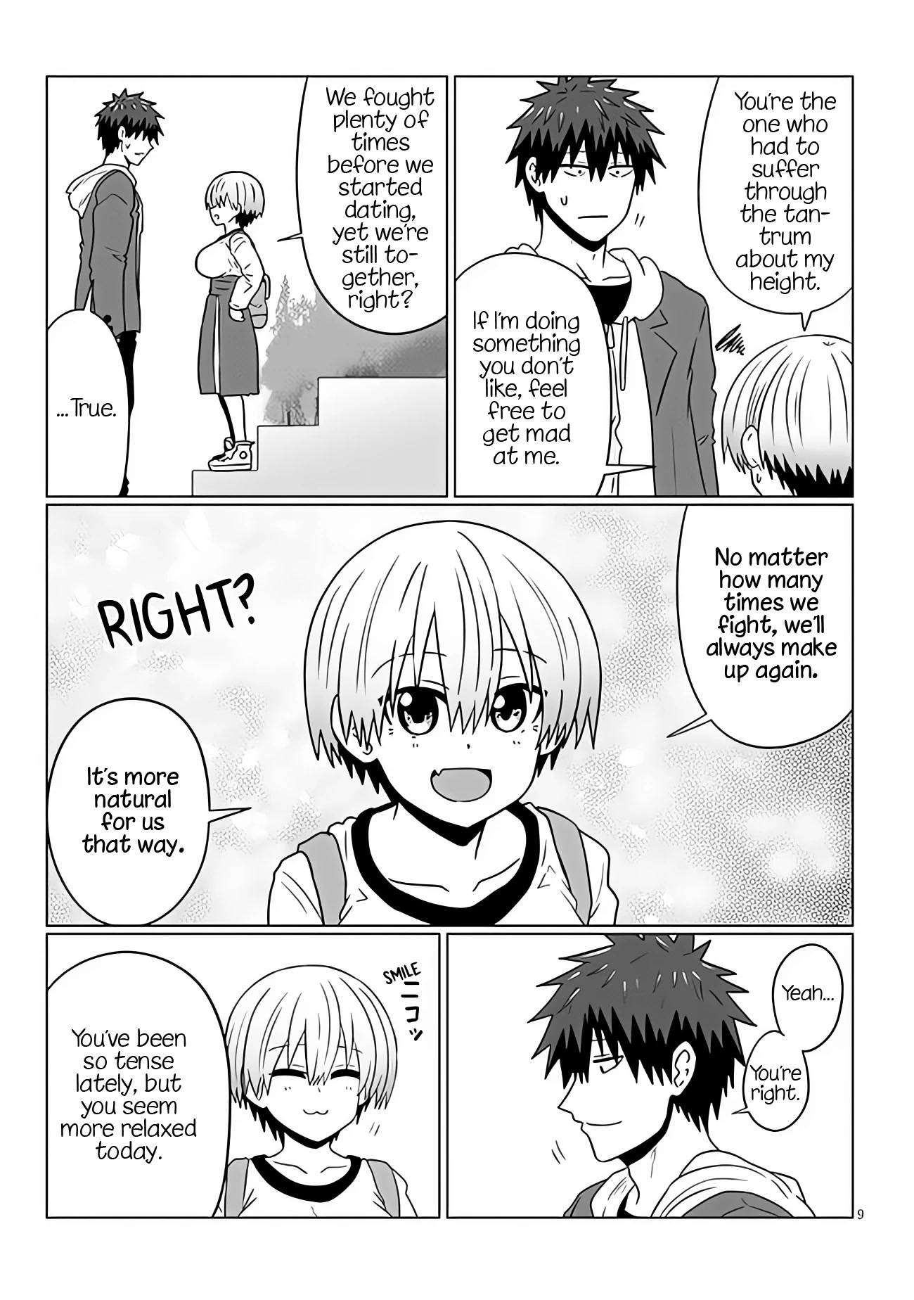Uzaki-chan wa Asobitai! Chapter 93 page 9 - Chapter 93: Kouhai and White Day 4