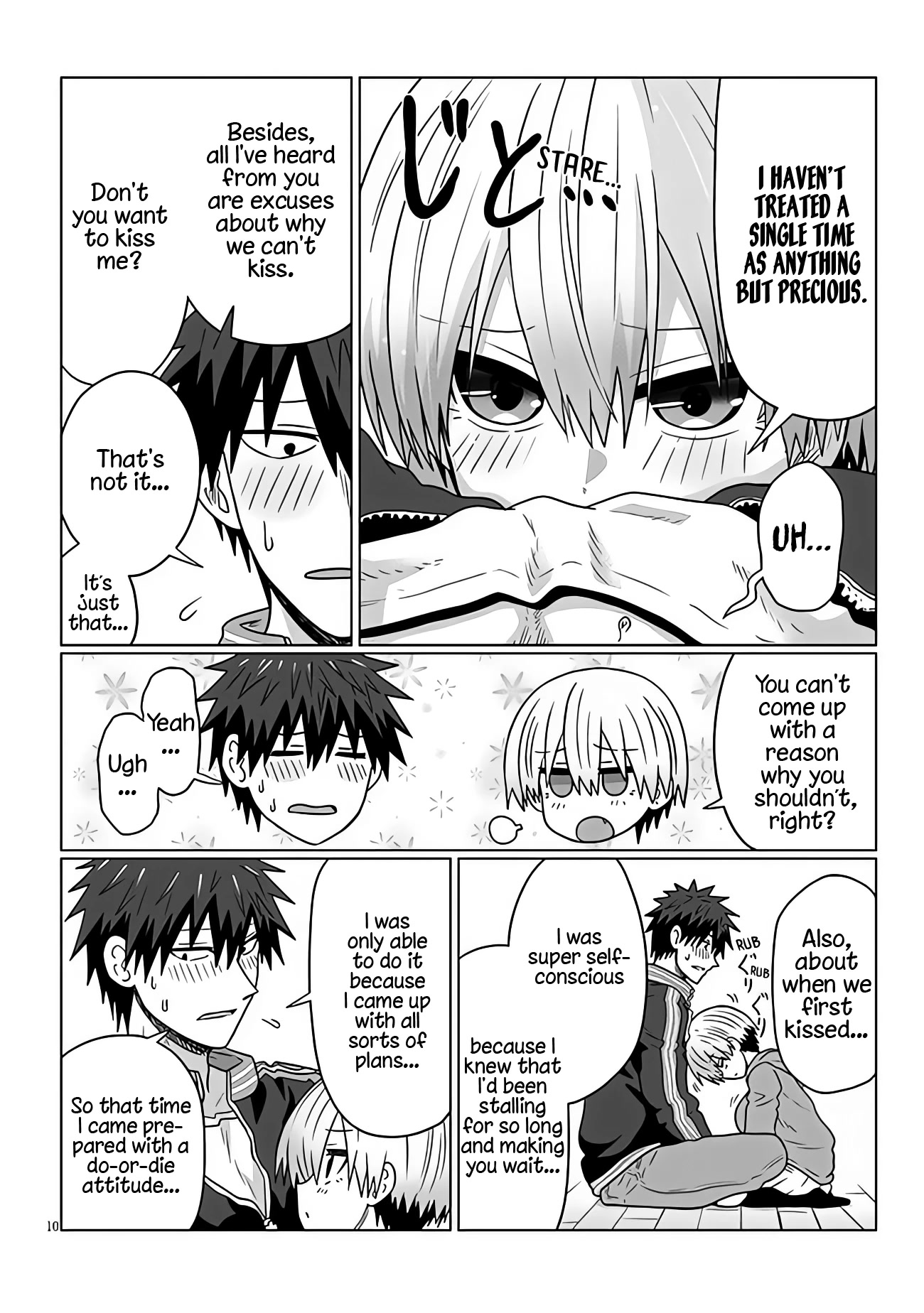 Uzaki-chan wa Asobitai! Chapter 94 page 10 - Chapter 94: Kouhai and Training