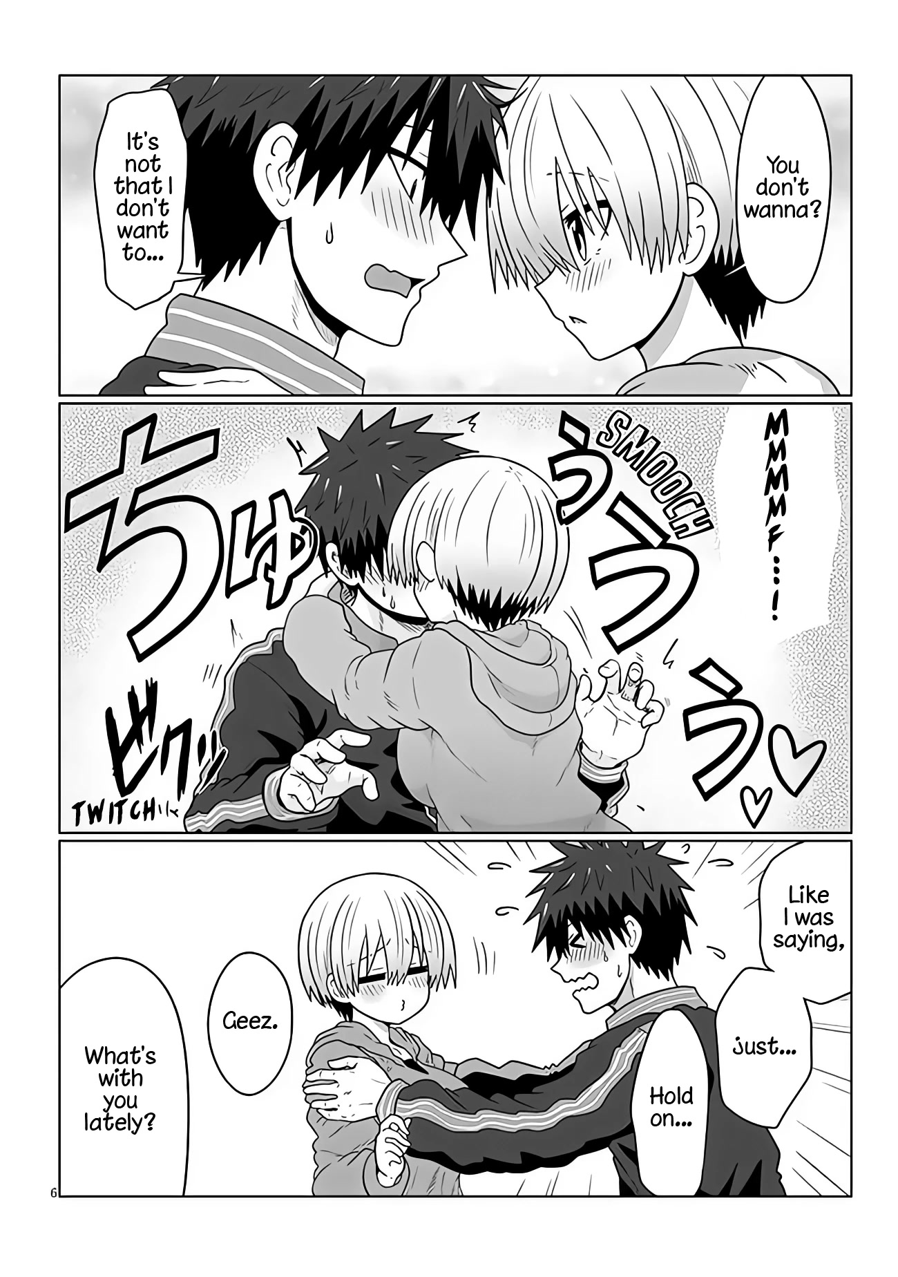Uzaki-chan wa Asobitai! Chapter 94 page 6 - Chapter 94: Kouhai and Training