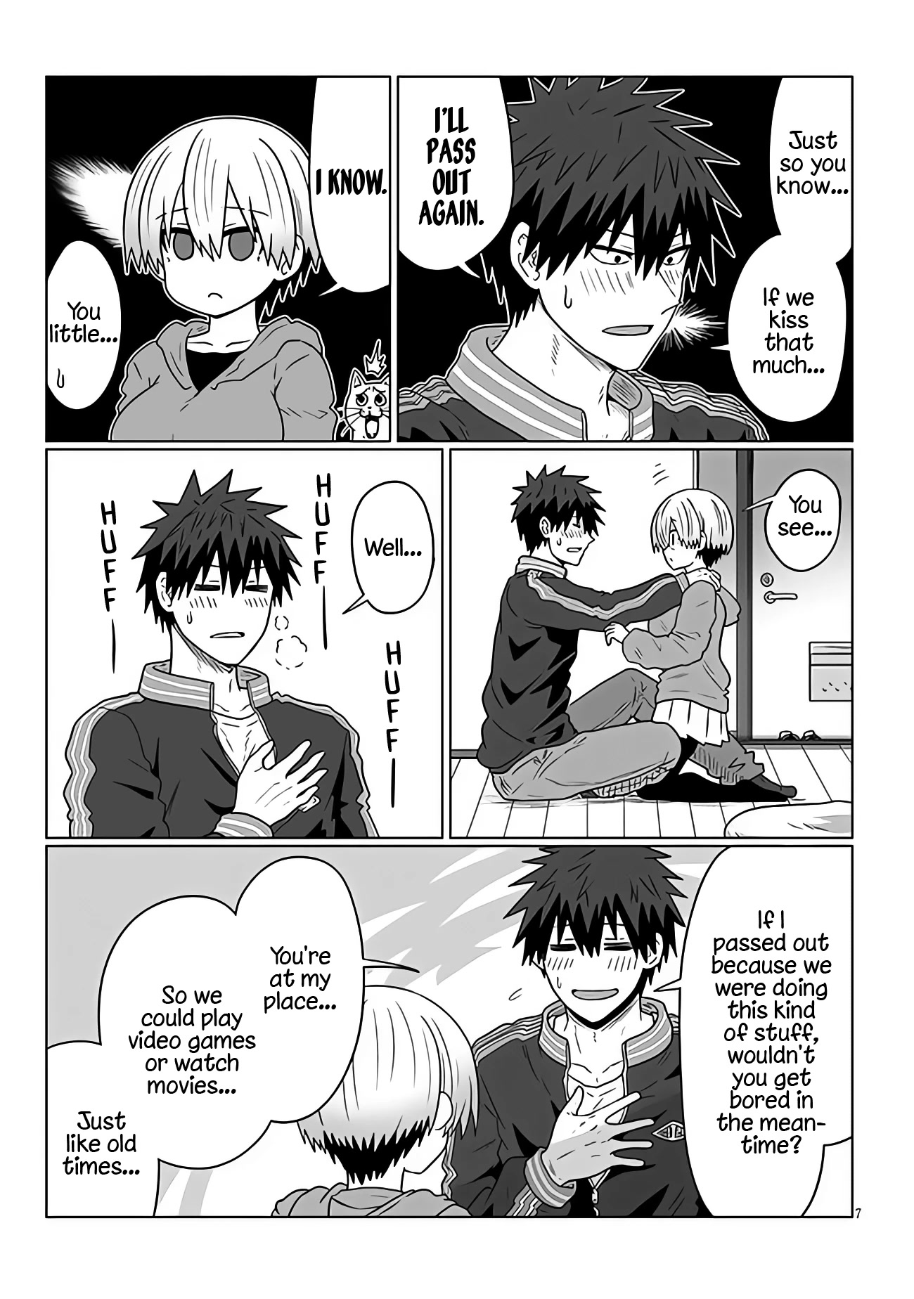 Uzaki-chan wa Asobitai! Chapter 94 page 7 - Chapter 94: Kouhai and Training