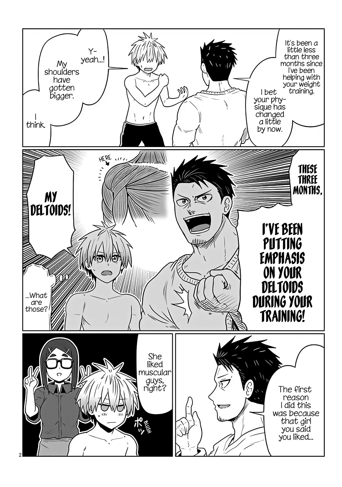 Uzaki-chan wa Asobitai! Chapter 97 page 2 - Chapter 97: Kouhai and Kouhai's Parents' Past (Part 1)