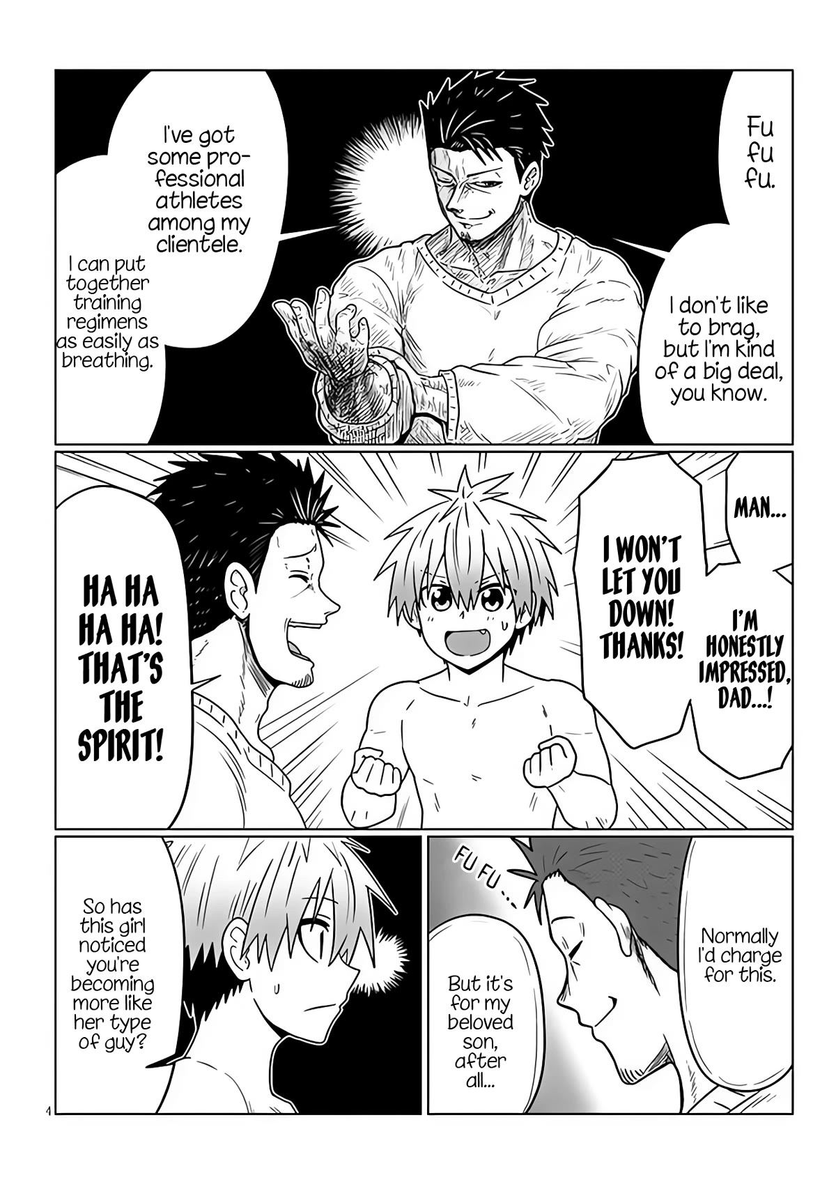 Uzaki-chan wa Asobitai! Chapter 97 page 4 - Chapter 97: Kouhai and Kouhai's Parents' Past (Part 1)