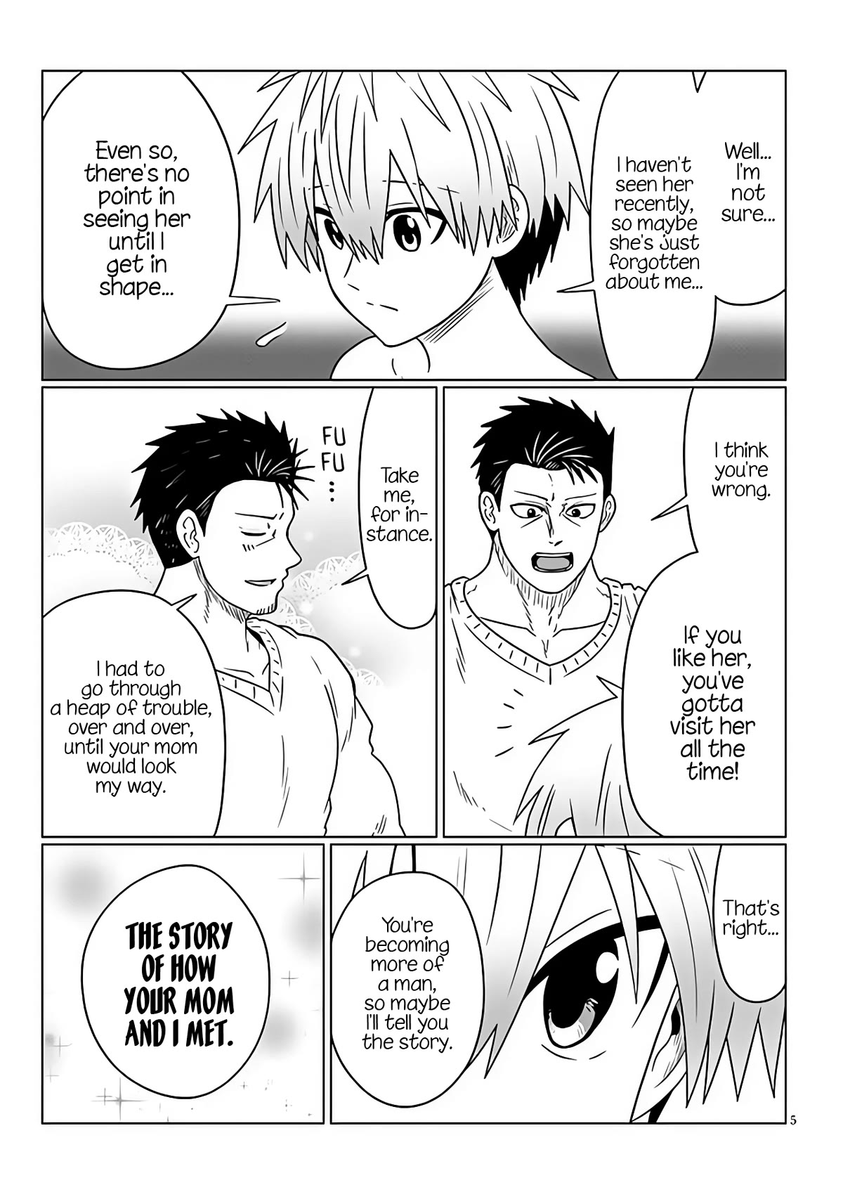 Uzaki-chan wa Asobitai! Chapter 97 page 5 - Chapter 97: Kouhai and Kouhai's Parents' Past (Part 1)