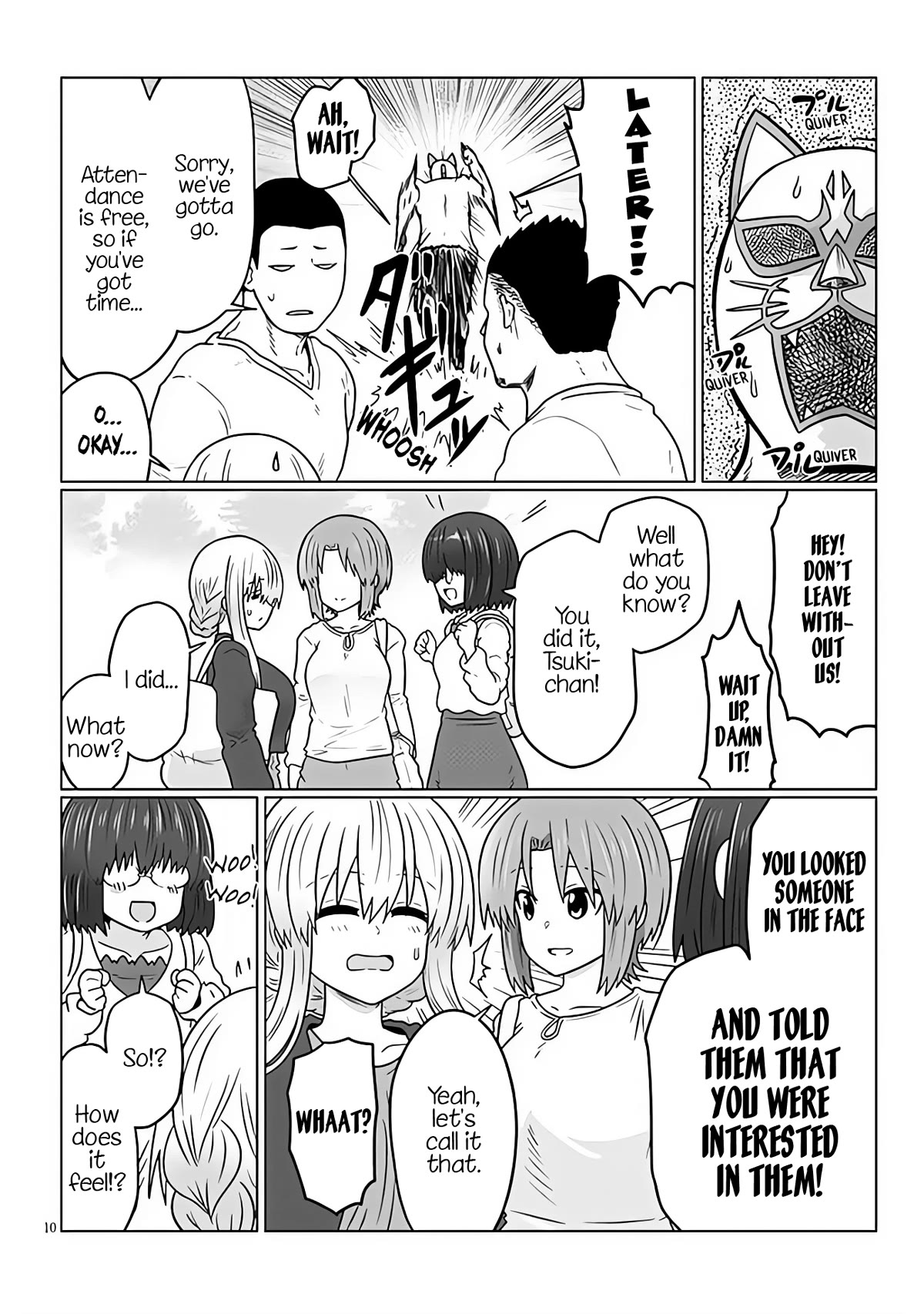 Uzaki-chan wa Asobitai! Chapter 98 page 10 - Chapter 98: Kouhai and Kouhai's Parents' Past (Part 2)