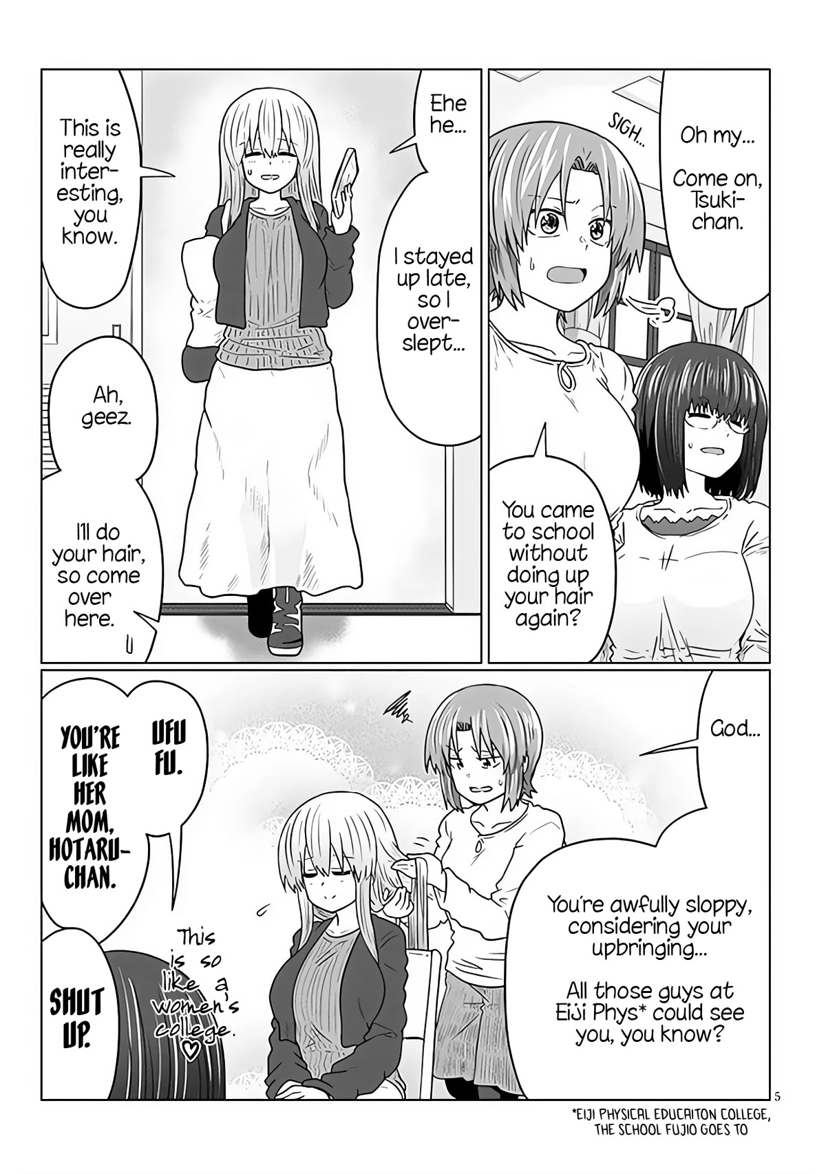 Uzaki-chan wa Asobitai! Chapter 98 page 5 - Chapter 98: Kouhai and Kouhai's Parents' Past (Part 2)