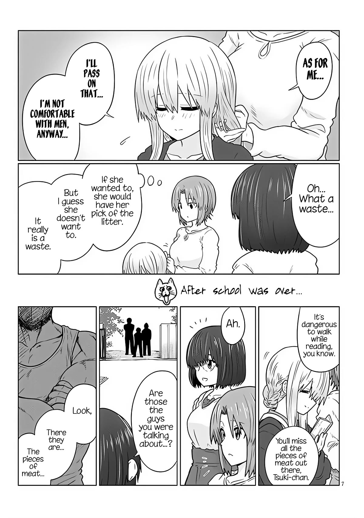 Uzaki-chan wa Asobitai! Chapter 98 page 7 - Chapter 98: Kouhai and Kouhai's Parents' Past (Part 2)