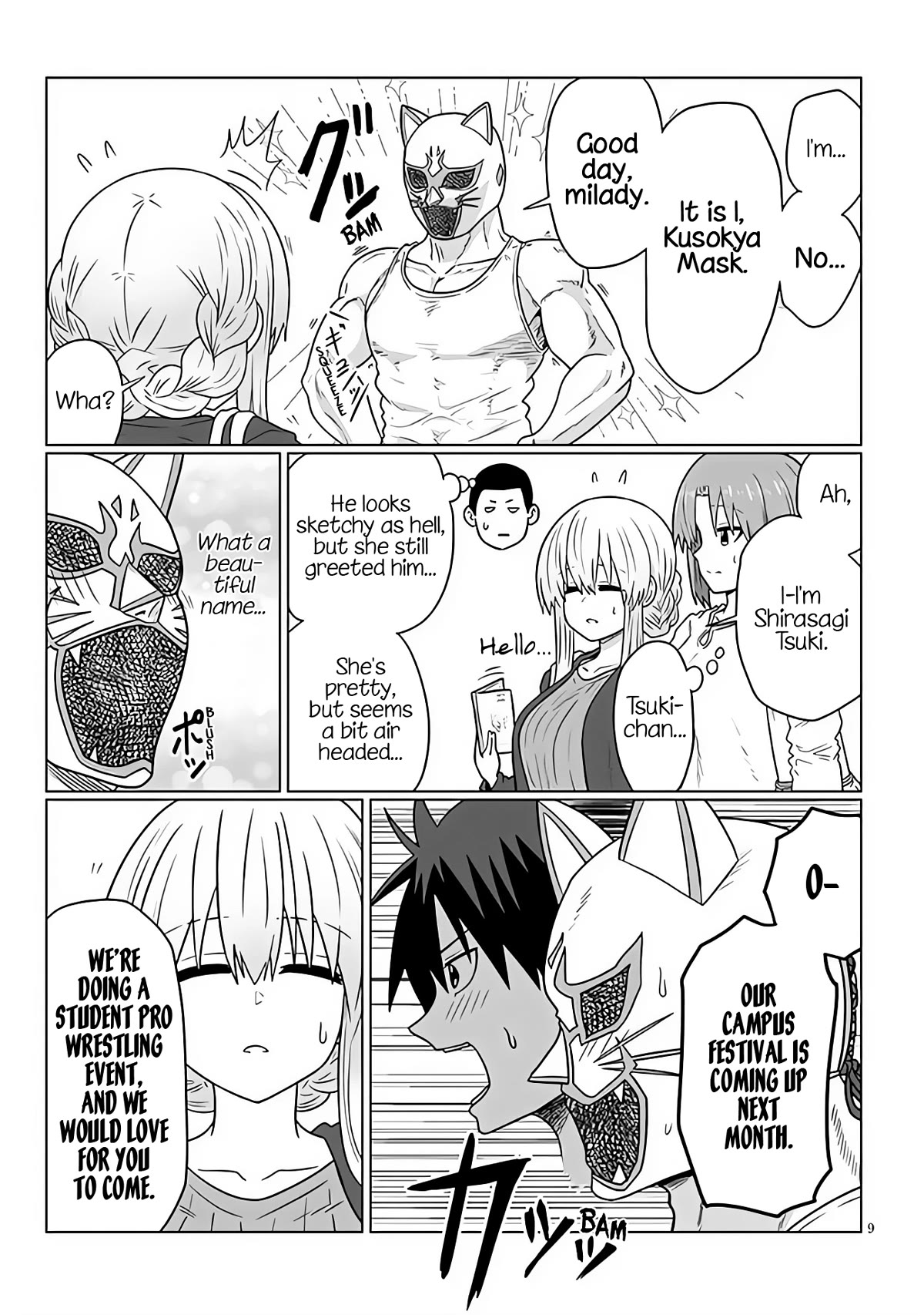 Uzaki-chan wa Asobitai! Chapter 98 page 9 - Chapter 98: Kouhai and Kouhai's Parents' Past (Part 2)