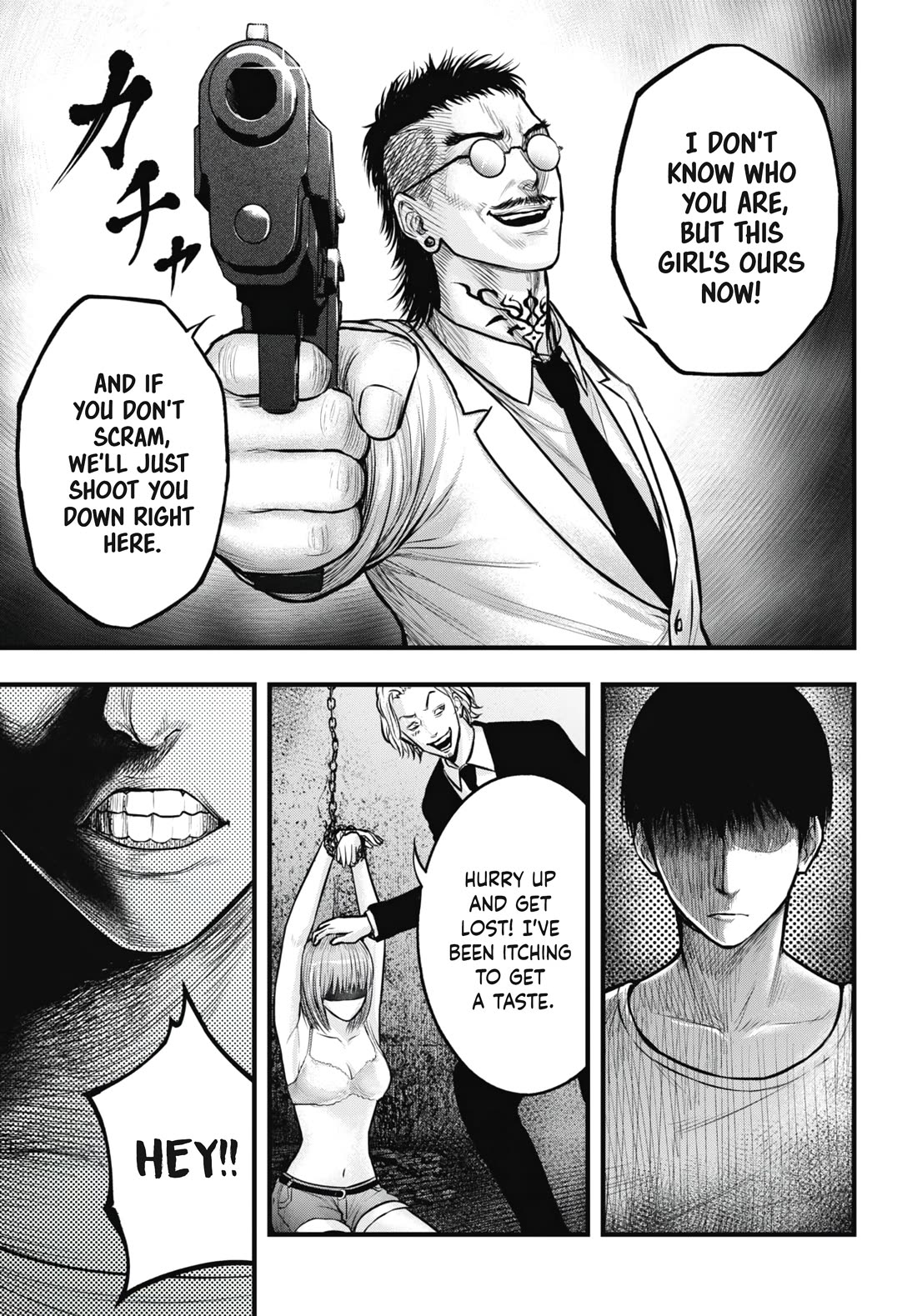 Uzugami Chapter 10 page 23 - Chapter 10: Violence
