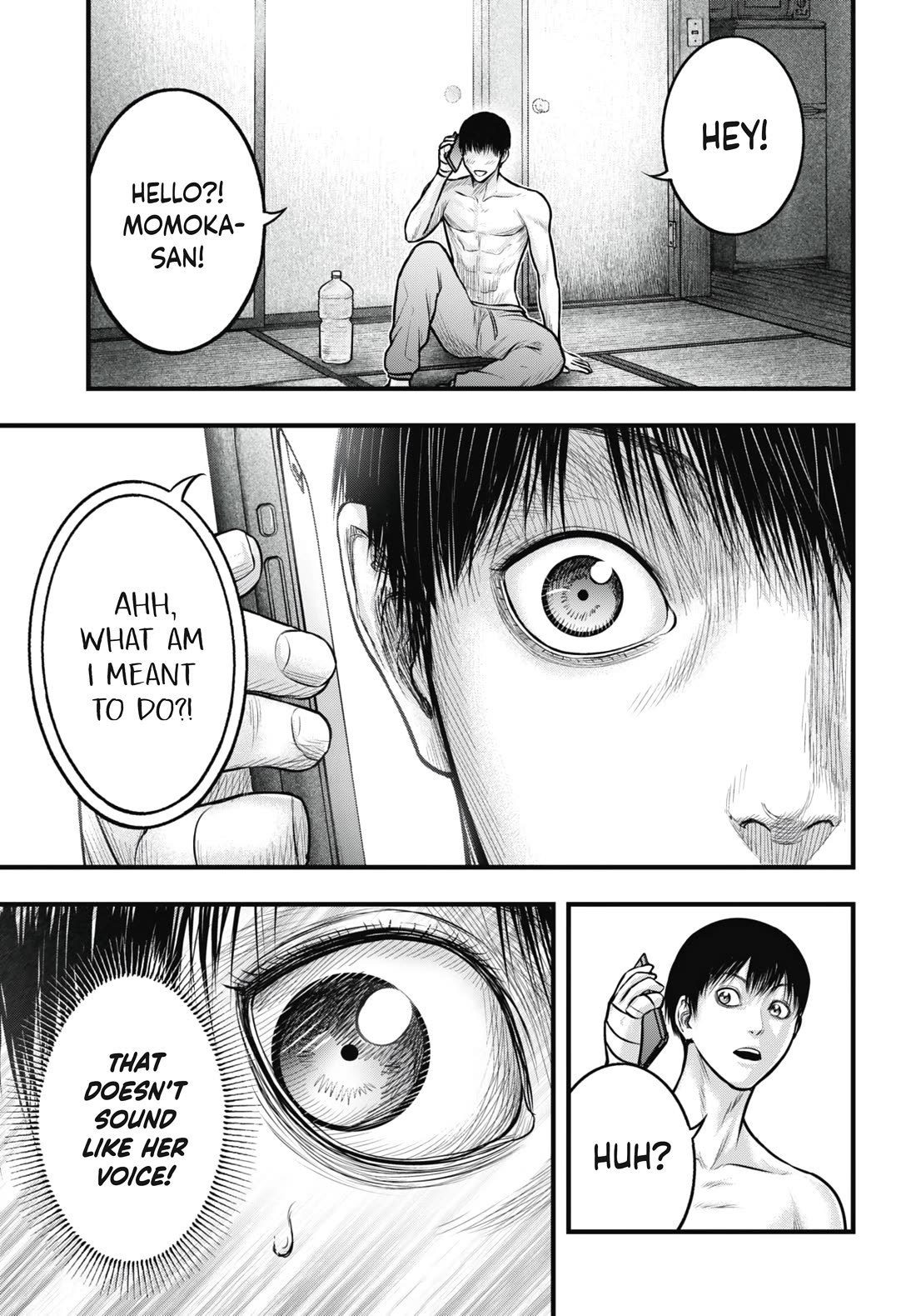 Uzugami Chapter 10 page 3 - Chapter 10: Violence