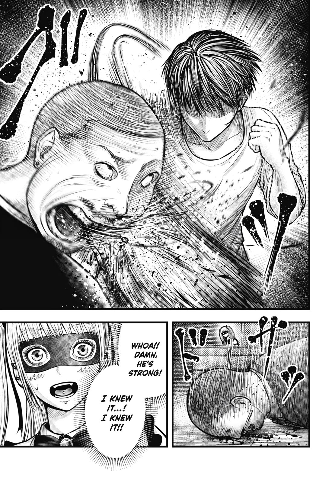 Uzugami Chapter 10 page 33 - Chapter 10: Violence