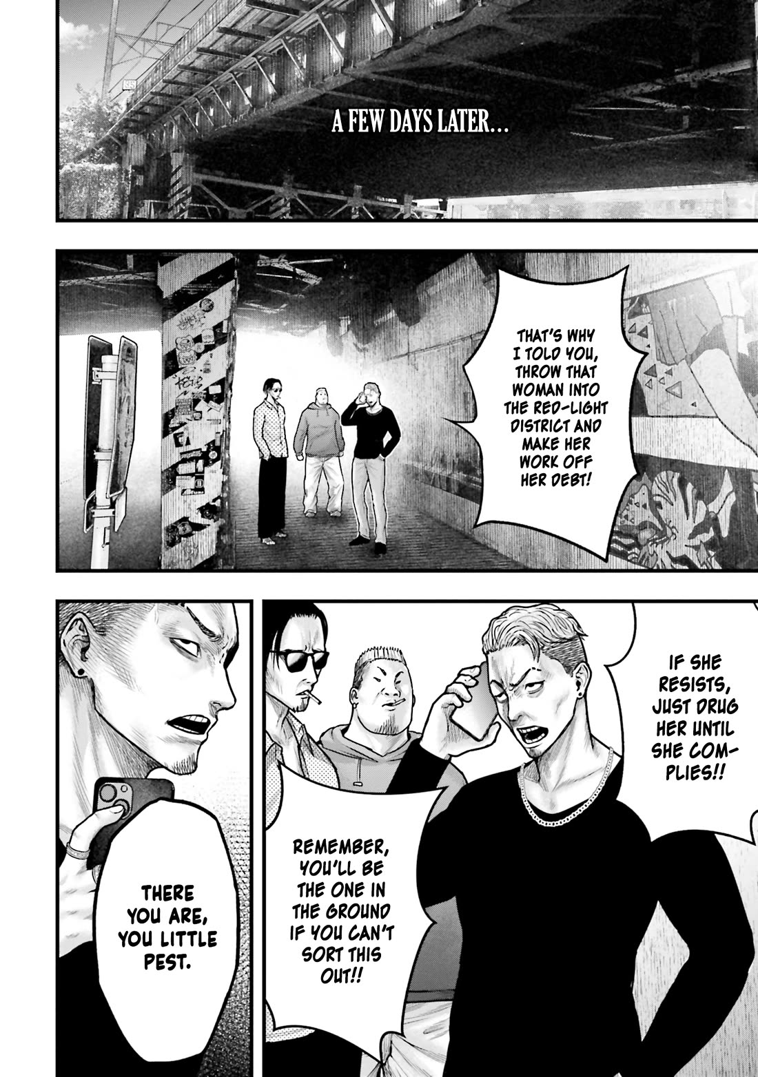 Uzugami Chapter 3 page 4 - Chapter 3: Pest