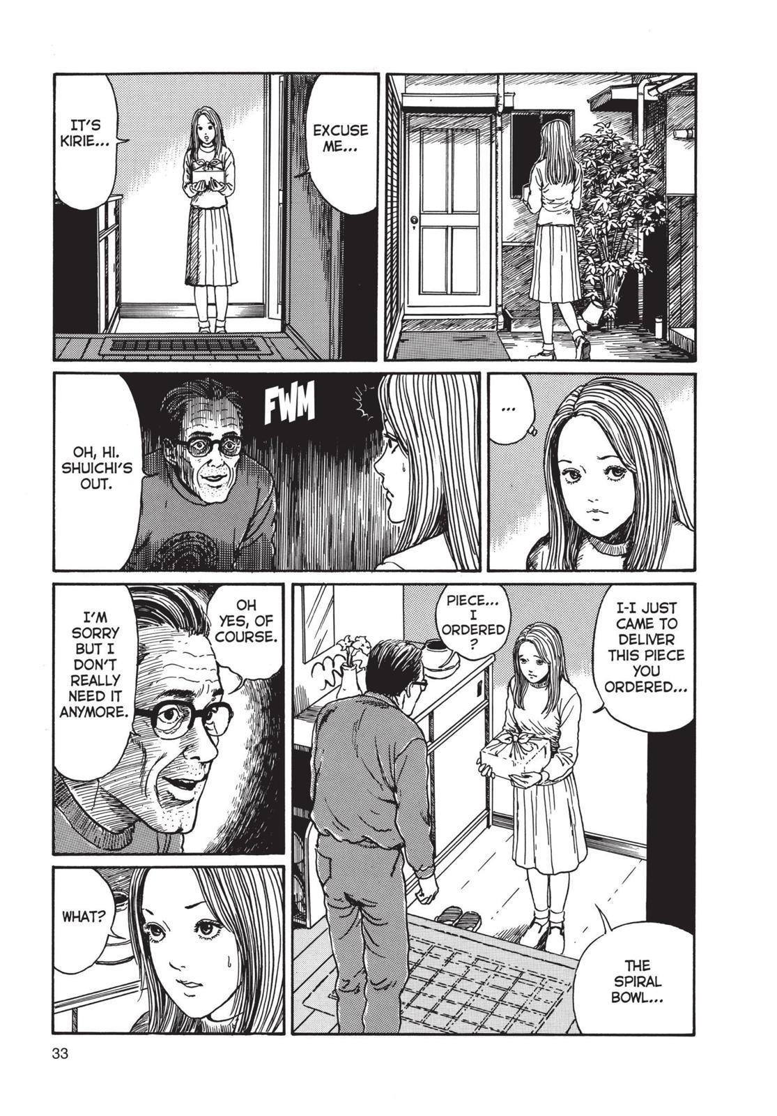 Uzumaki Chapter 1 page 34 - Chapter 1