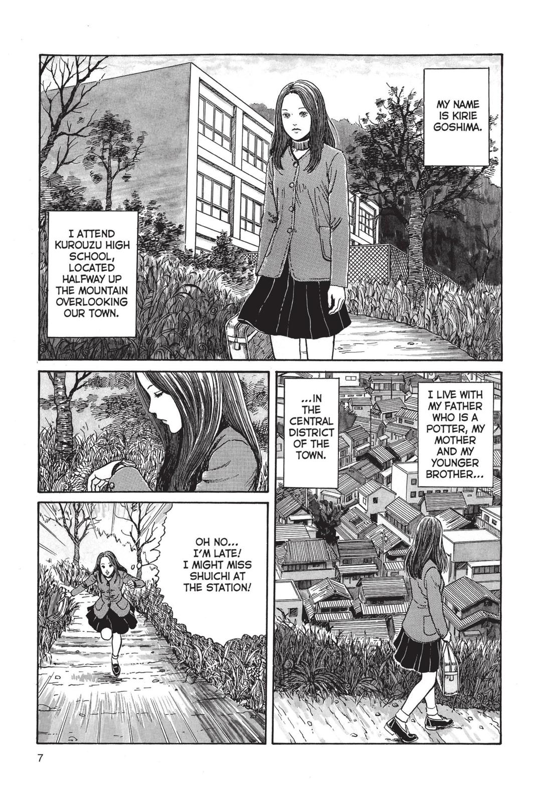 Uzumaki Chapter 1 page 8 - Chapter 1