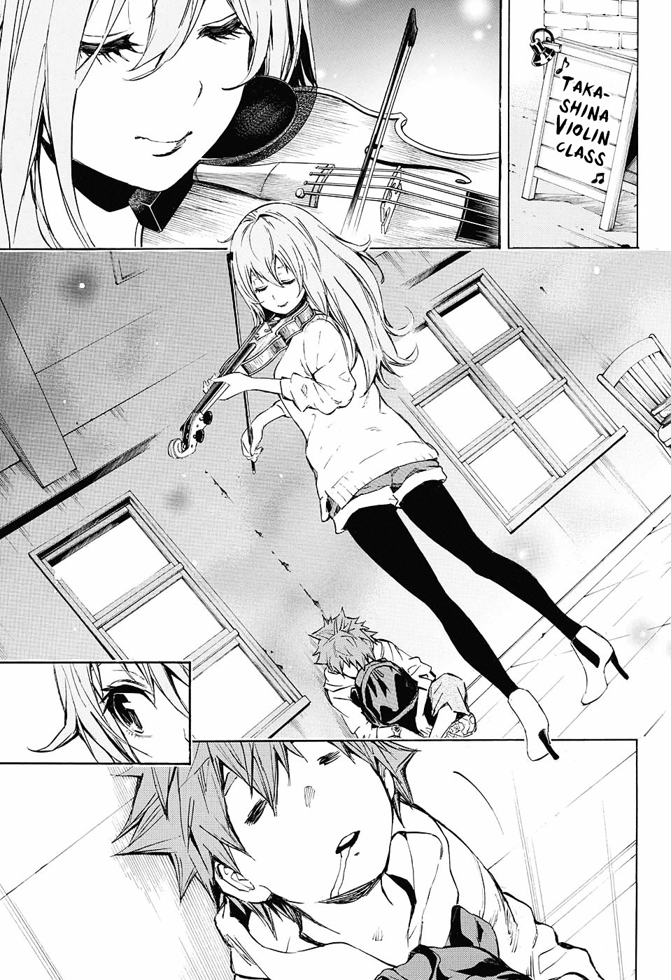 V no Akuma Chapter 0 page 4 - Chapter 0 : Oneshot