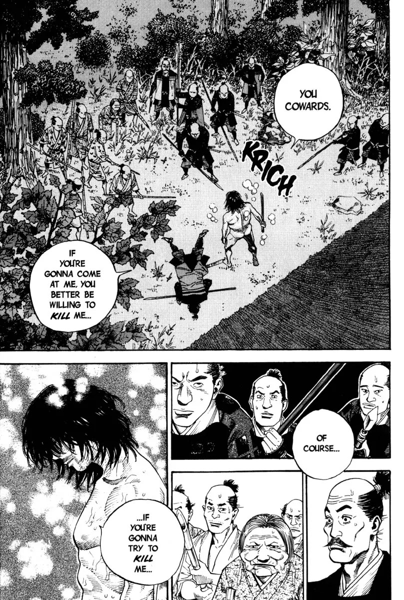 Vagabond manga, chapter 10, page 17 of 21