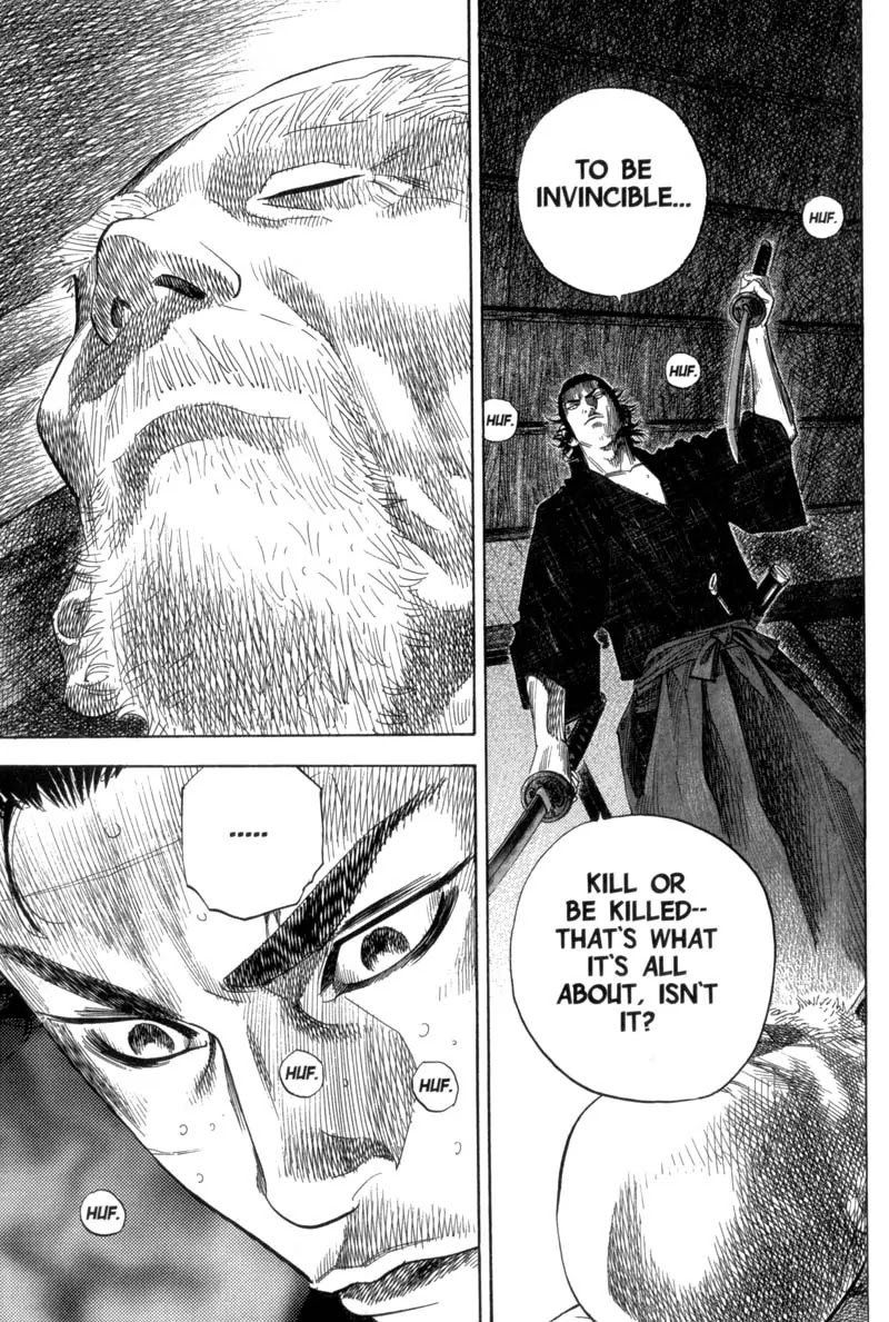 Vagabond manga, chapter 100, page 10 of 19