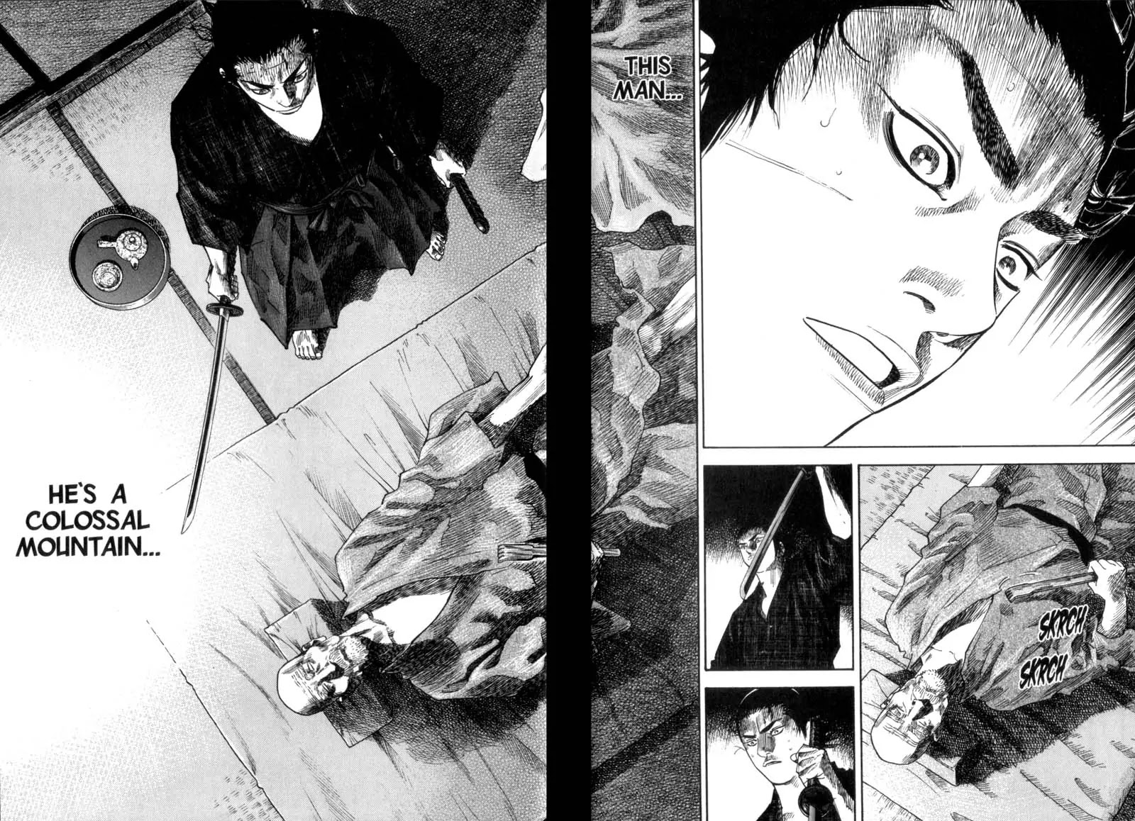 Vagabond manga, chapter 100, page 18 of 19