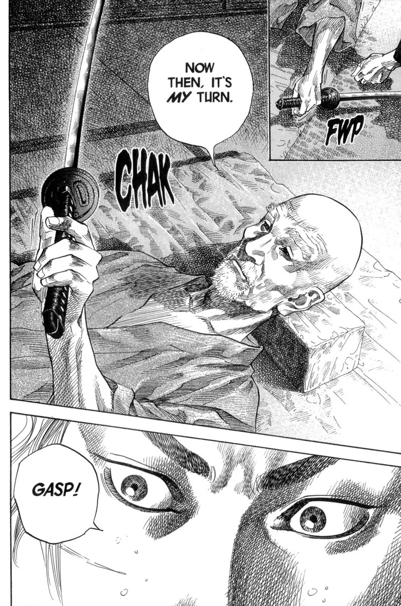 Vagabond manga, chapter 101, page 21 of 21