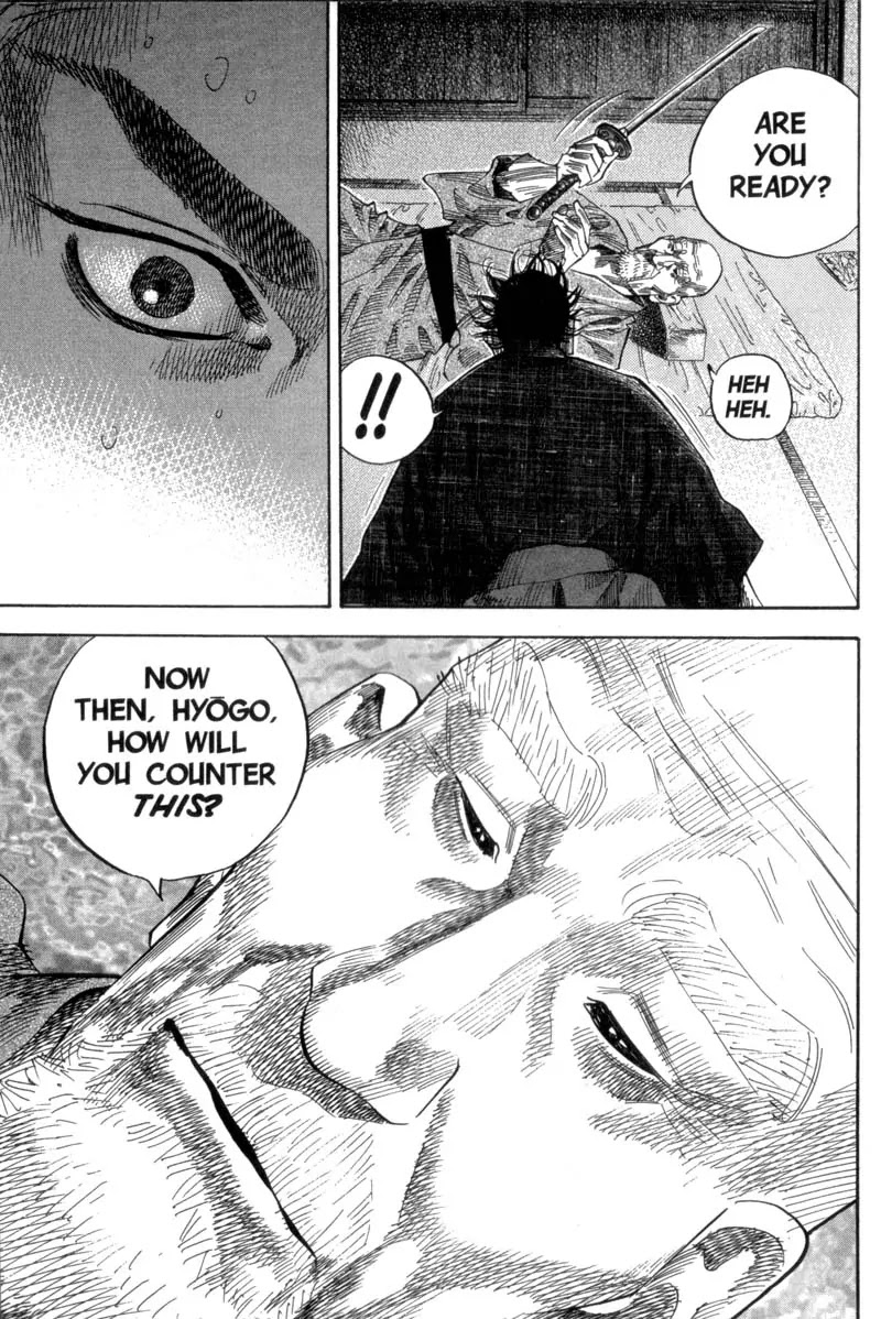 Vagabond manga, chapter 102, page 1 of 19