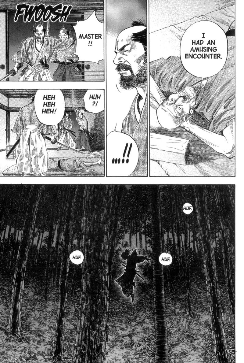 Vagabond manga, chapter 102, page 13 of 19