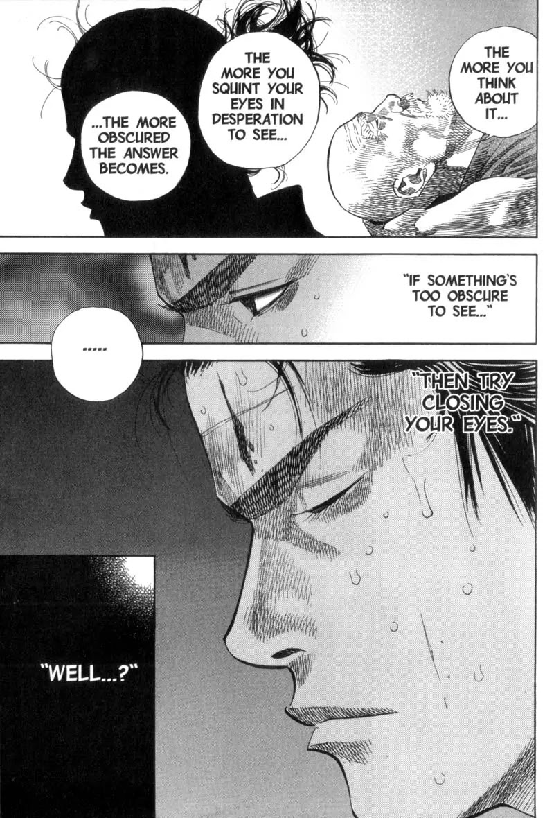 Vagabond manga, chapter 102, page 15 of 19